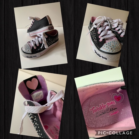 Skechers Twinkle Toes Limited Edition Shoes - Picture 2 of 8